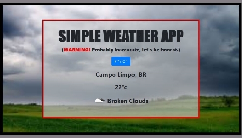 Simple Weather App